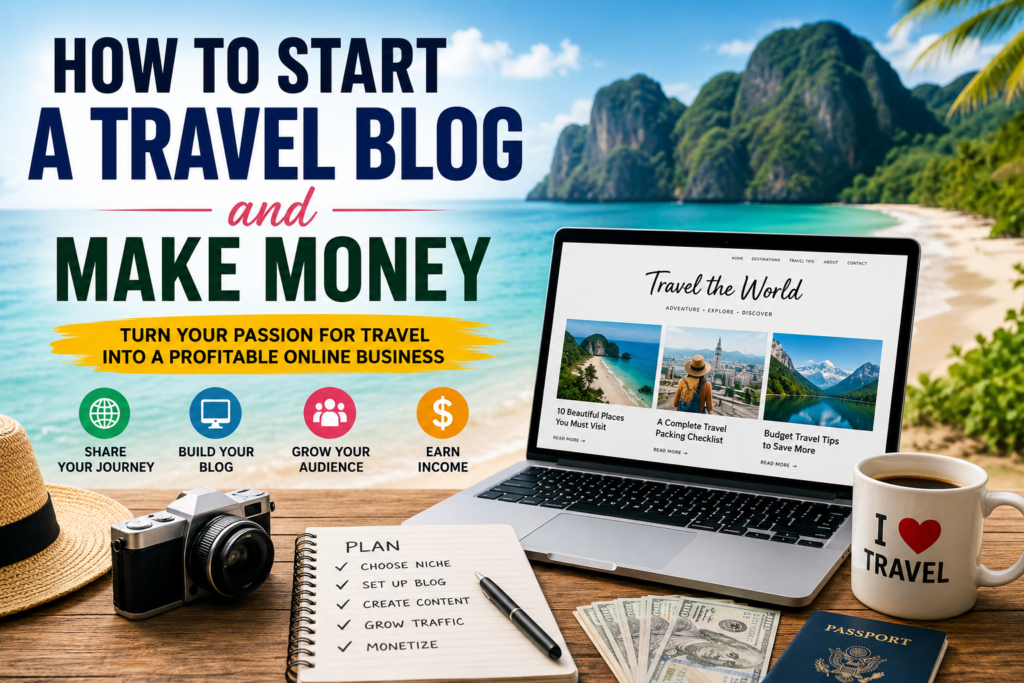 How to Start a Travel Blog and Make Money